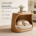 navioralife™ HavenArc Convertible Pet Lounge & Side Table